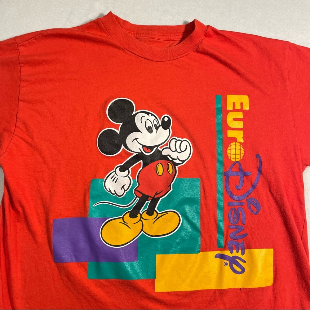 Vintage Euro Disney Graphic T Shirt